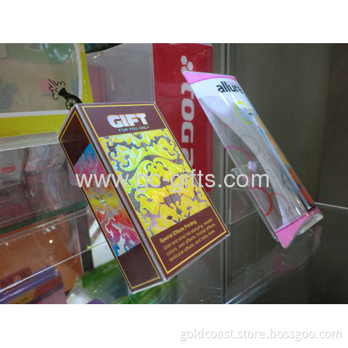 Large Plastic Folding Boxes With Golden Printing